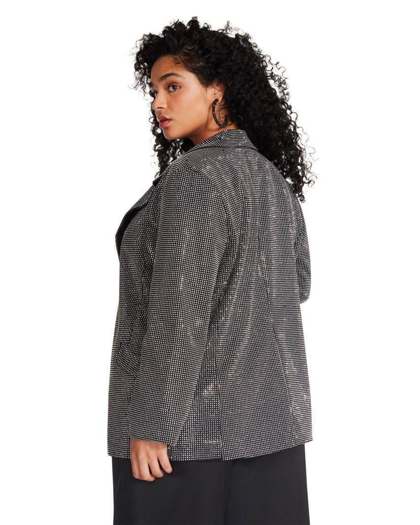 Silver Steve Madden Aya Women's Jackets | PH 3791WLV